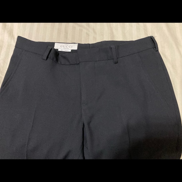 Gucci Black Wool Slacks - Picture 3 of 7